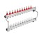 Collector Group ONDO, 1 "X3/4", 11 outputs, with consumables, stainless steel
