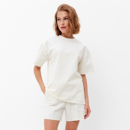 Women's costume (T -shirt, shorts) minku: Casual Collection Color Ecc, size 42