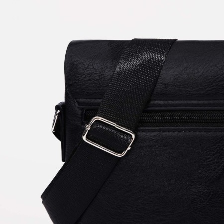 Male bag, black color-3