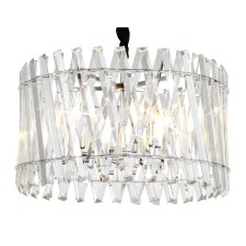 Люстра подвесная с хрусталём Ambrella light, Traditional, TR5062, E14, цвет хром