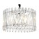 Crystal chandelier with Ambrella Light, Traditional, TR5062, E14, Color Chrome