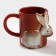 Ceramic "Bunny" mug, 350 ml, red color