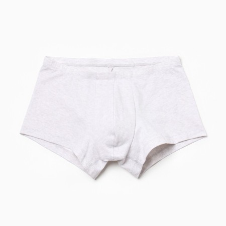 Panties men's boxers, color gray melange, size 52 (XL)