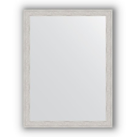 Mirror in the baguette frame - silver rain 46 mm, 61 x 81 cm, evoForm
