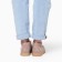 Mokasins female color, light beige, size 37