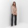 Women's silk blouse with mists mist, size 42, beige