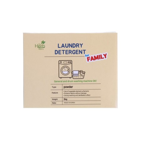 OUR Herb Story for Family, 3 kg washing powder