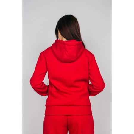 Female hoodies, size 46, red color-1