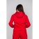 Female hoodies, size 46, red color