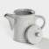 Porcelain kettle Nebbia, 500 ml, gray color