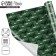 Paper packaging gloss "Camouflage", 70 x 100 cm