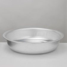 Aluminum pelvis, 16 l, d = 45 cm, h = 13 cm