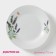 Plate ceramic cake of the lavender, d = 17.5 cm, white color