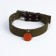 Brezant two-layer collar with brown insert, Osh 54-69 cm