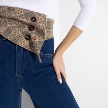 Women's belt Charutti "Fest element", size 52-1