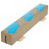 Soft gymnastic log “traces”, 1 m, mix color