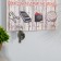 Wooden Key "Leaving the house do not forget" 6 hooks 25x15 cm