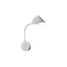 Wall lamp Mantra Goa, Led, 660lm, 3000k, 250x100x394 mm, white color