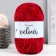 Yarn "Velour" 100% micropoliester 170m/100g (847 Bordeaux)