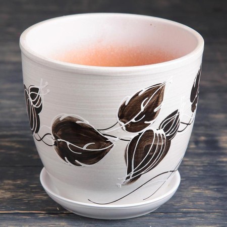 Flower Gothic Pot 2.5l with a stand-1