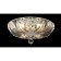 CRISTIC CRISTAL LUX, DENIS 1552/104, E14, 4x40 W, 18x40x40 cm, Color Chrome