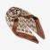 Women's scarf minku rr 70*70 cm, beige color