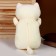 Soft toy "cat", 45 cm, beige color