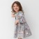 Baby dress with collar Kaftan "Beasts" R.34 (122-128 cm)