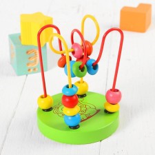 A toy made of wood for children. Serpentine 