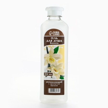 Shower gel, moisturizing, 300 ml, vanilla aroma, beauty pantry-1