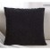 Pillowcase "Pearls", size 45x45 cm, black color
