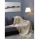 ABSOLUTE blanket, size 150x200 cm, gray-beige color