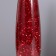 Lava-lamp "Rocket" 1x30W E14-R39 (sparkles) red 11x11x41cm