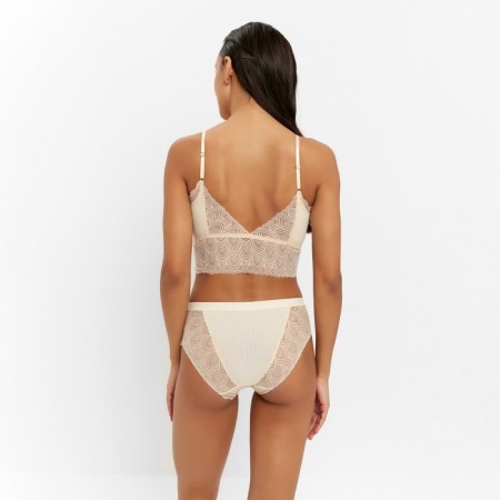 Female set (top, panties) Milk color, size 42-44-2