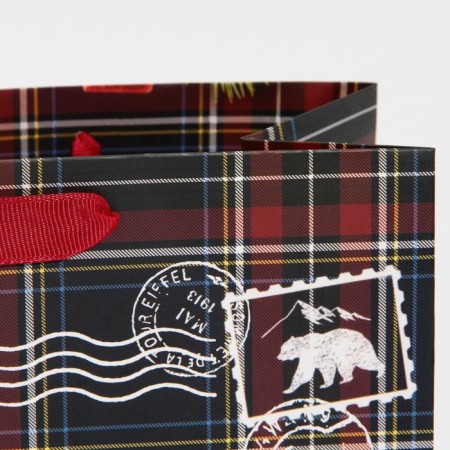 Laminated horizontal package "inspired in winter", MS 18 x 23 x 10 cm, New Year-4