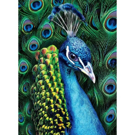 Diamond mosaic with full filling on the canvas "Pavlin", 15 x 21 cm-1