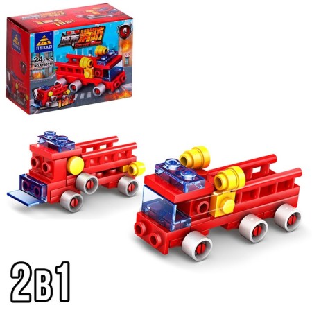 Designer Firefighters "Technique", 16 types, mix-2