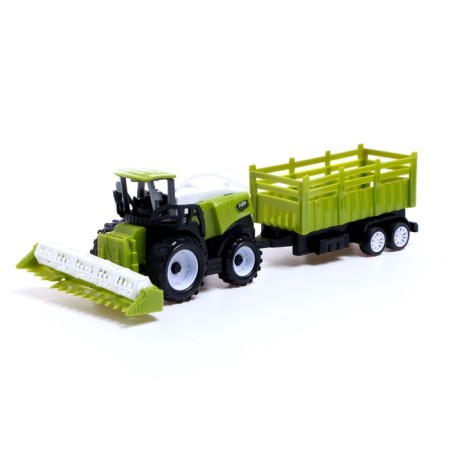 Combine inertial "farmer", with a trailer