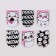 Magnetic bookmarks on the substrate "Murch for you", 6 pcs