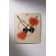 Kulons "Demetrons" Trust Me, black color in silver-gold, 47 cm