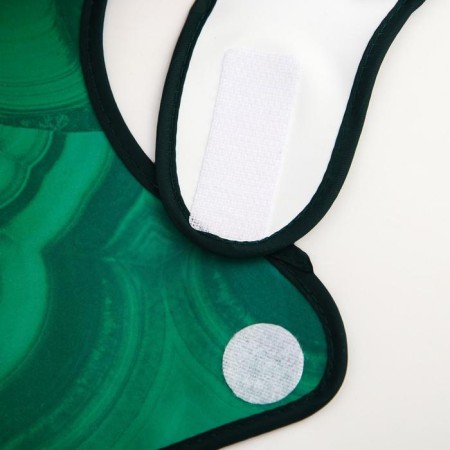 Bibling Babation "Luxury Baby" waterproof on Velcro, with a pocket-4