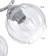Ashley chandelier 5x40W E27 chrome 55x55x20cm