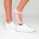 Women's socks glass minku pink color, size 36-37 (23 cm)