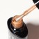 Gel nail polish, Chrome, shimmer, 3 phase, 8ml, led/uv, champagne color (018)