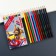 Color pencils, 12 colors, trihedral, transformers