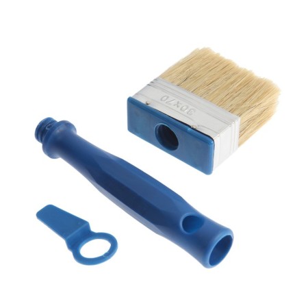 Tundra mackerel, mixed bristles, plastic handle, 30x70 mm-5