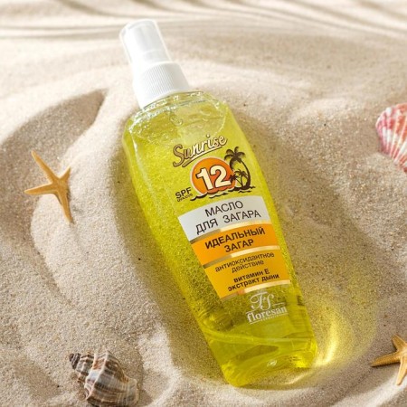 Amber melon, with a moisturizing effect, SPF 12, 135 ml-2