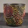 Flower pot "Rainbow" No. 2 High oval, 0.6 liters