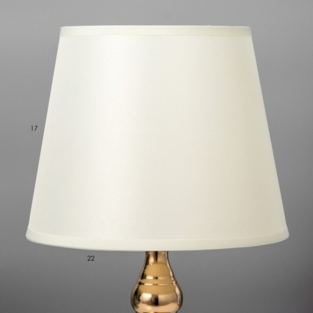 Table lamp "Adele" 1x40W E27 220V gold 21x21x37 cm Risalux-3