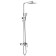 Shower system FMARK FS8645, tropical shower, shower set, mixer, satin